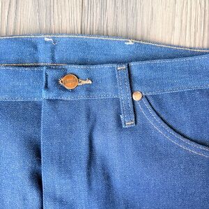 Wrangler 13MWZ dark wash denim